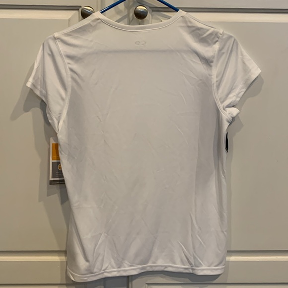 ❤️🎁NWT Youth Girls Champion XL White with Black Soccer Practice Workout Run - Picture 2 of 9